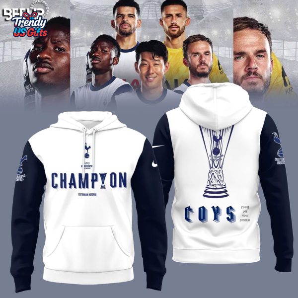 Tottenham Hotspur Europa League Champion 2025 Special Hoodie