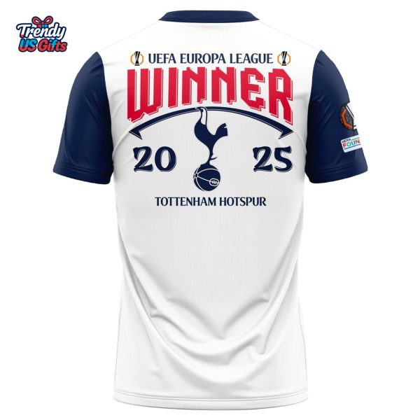 Tottenham UEFA Europa League 2025 Champions Limited Edition 3D T-Shirt