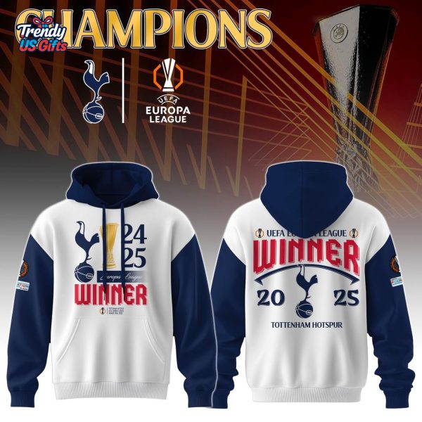 Tottenham UEFA Europa League 2025 Champions Limited Edition Hoodie
