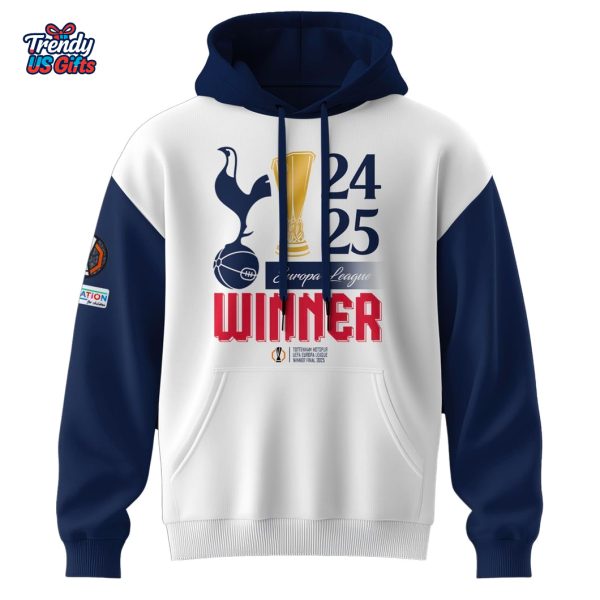 Tottenham UEFA Europa League 2025 Champions Limited Edition Hoodie