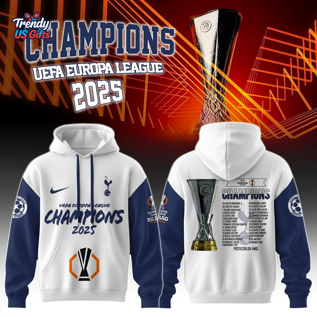 Tottenham UEFA Europa League 2025 Champions Special Sweatshirt Tottenham UEFA Europa League 2025 Champions Special Sweatshirt