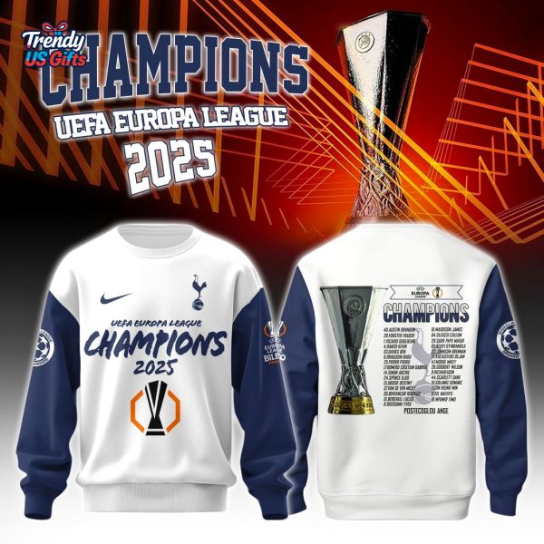 Tottenham UEFA Europa League 2025 Champions Special Sweatshirt