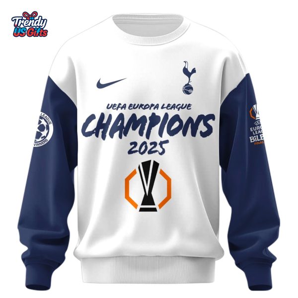 Tottenham UEFA Europa League 2025 Champions Special Sweatshirt