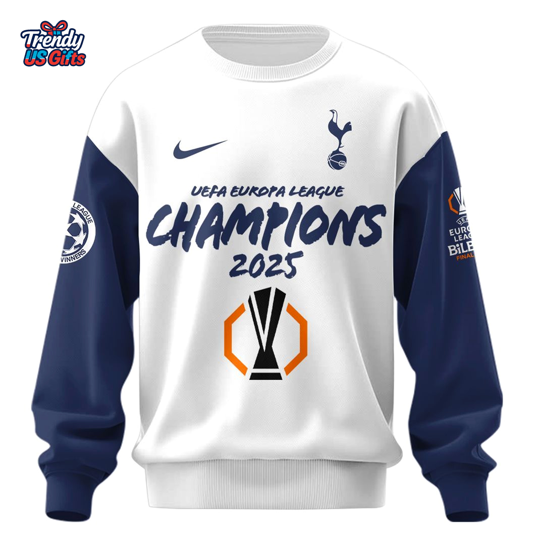 Tottenham UEFA Europa League 2025 Champions Special Sweatshirt Tottenham UEFA Europa League 2025 Champions Special Sweatshirt
