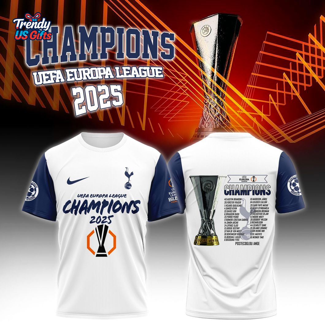 Tottenham UEFA Europa League 2025 Champions Special Sweatshirt Tottenham UEFA Europa League 2025 Champions Special Sweatshirt