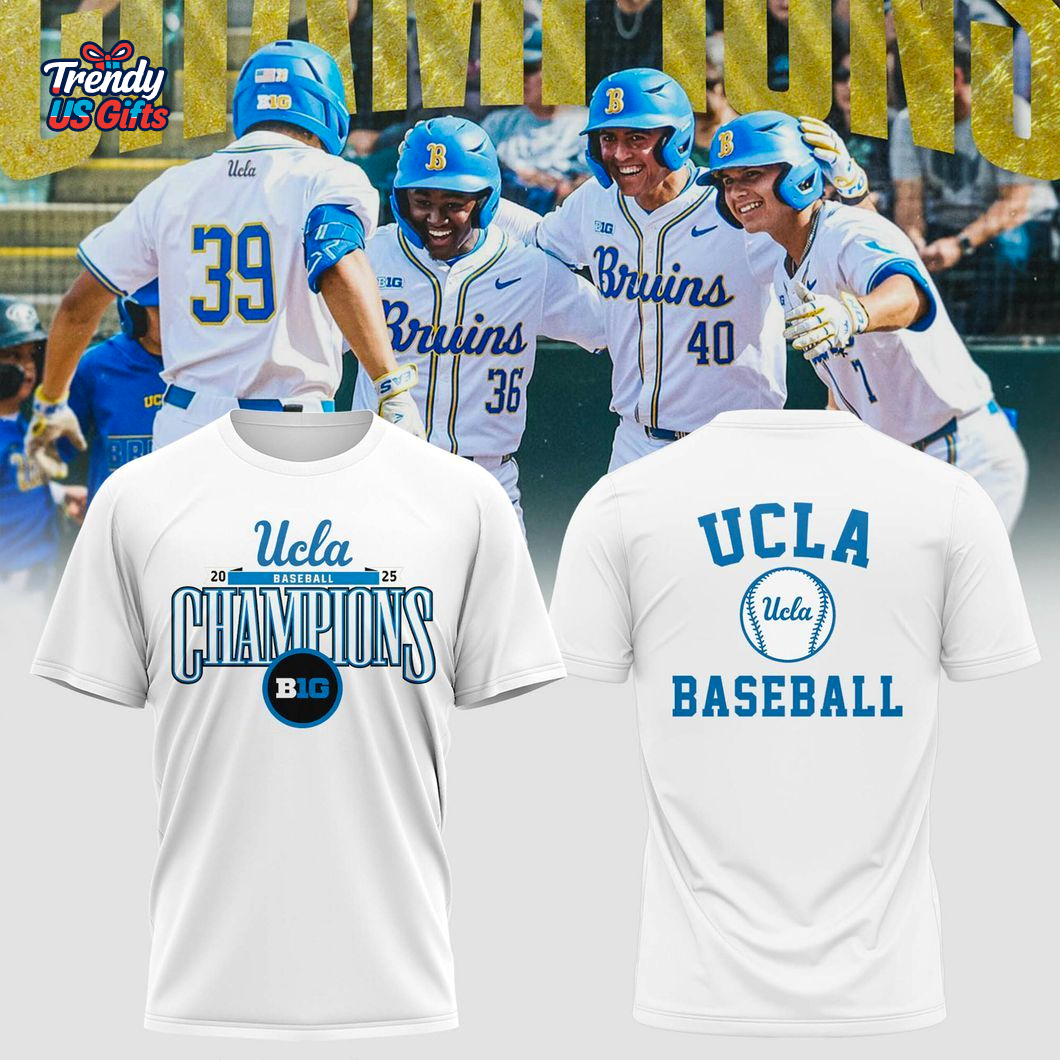UCLA Bruins 2025 Big Ten Champions T-Shirt UCLA Bruins 2025 Big Ten Champions T-Shirt