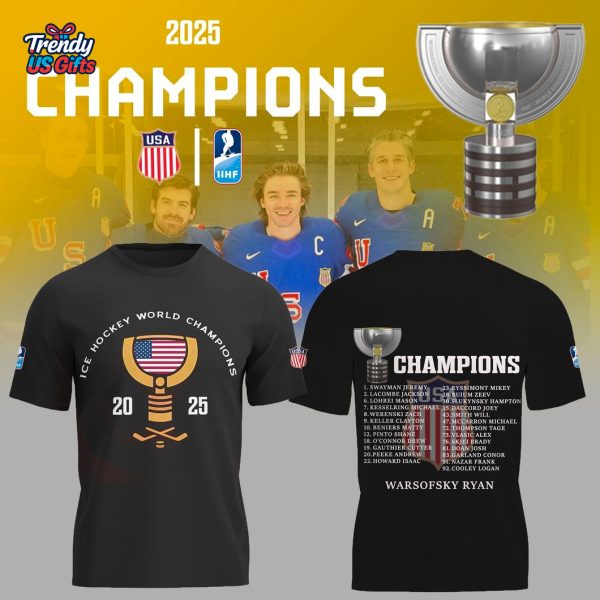 USA Hockey Champions 2025 T-Shirt