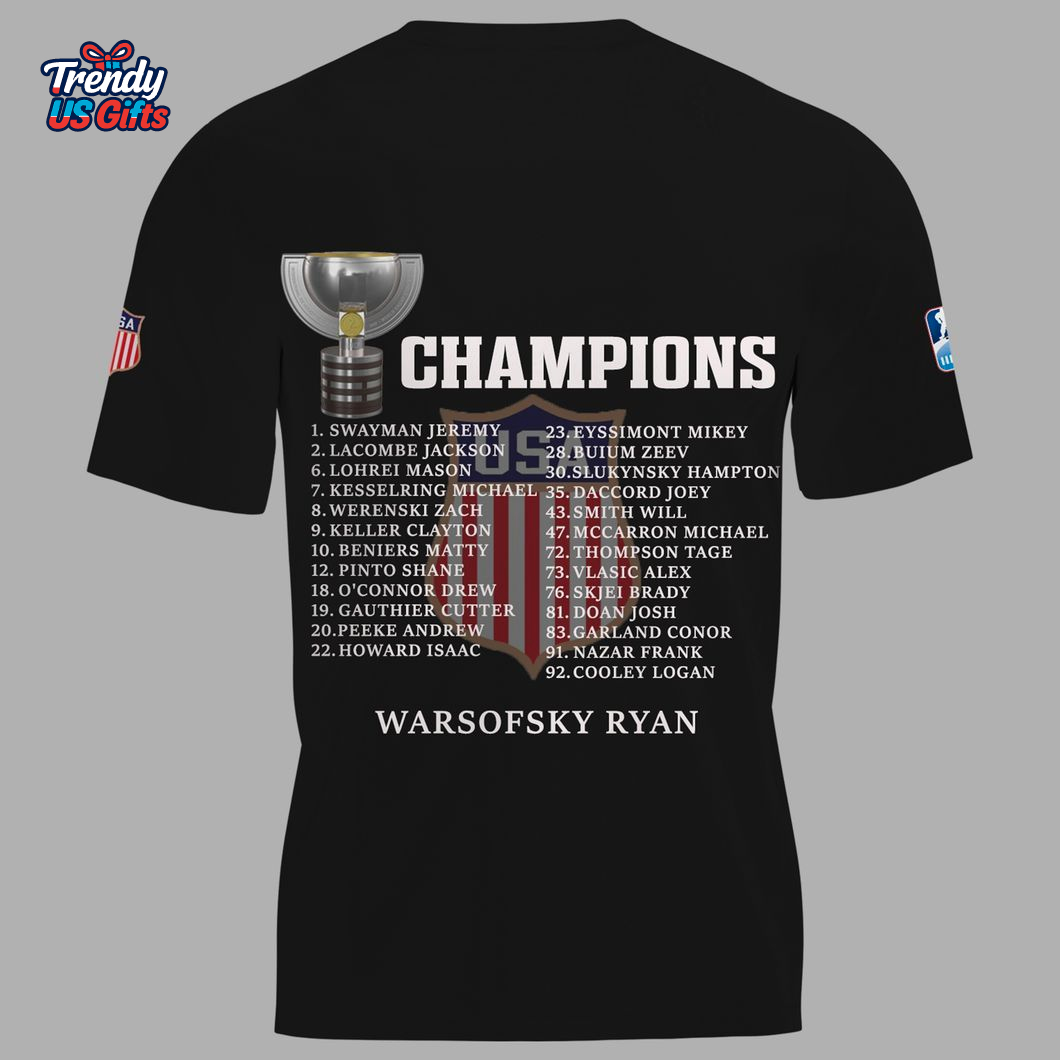 USA Hockey Champions 2025 T-Shirt USA Hockey Champions 2025 T-Shirt