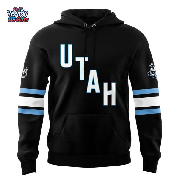 Utah Mammoth Hockey 2025 Limited Black Hoodie