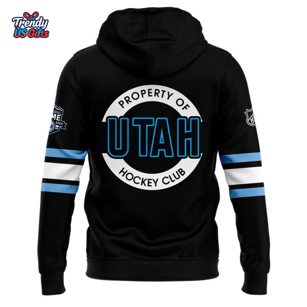 Utah Mammoth Hockey 2025 Limited Black Hoodie