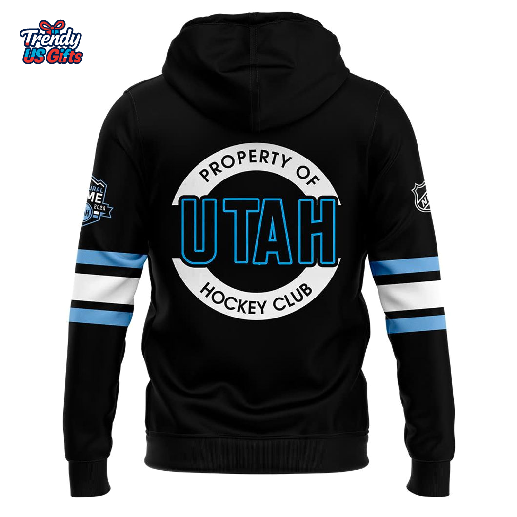 Utah Mammoth Hockey 2025 Limited Black Hoodie Utah Mammoth Hockey 2025 Limited Black Hoodie