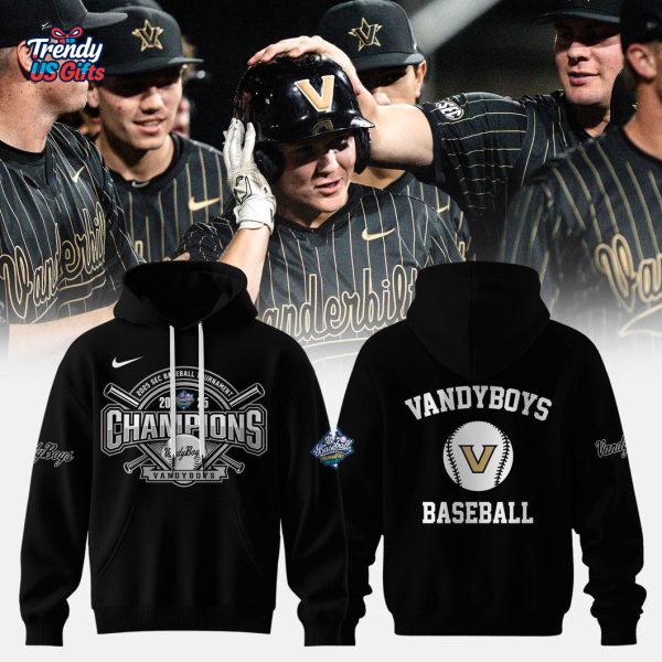 VandyBoys 2025 Champions For Fans Hoodie