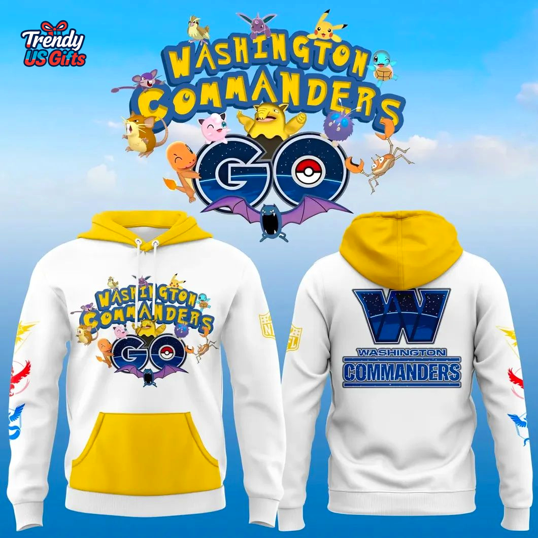 Washington Commanders x Pokémon Hot Session 2025 Hoodie Washington Commanders x Pokémon Hot Session 2025 Hoodie