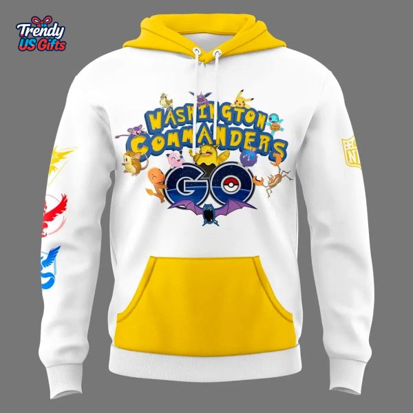 Washington Commanders x Pokémon Hot Session 2025 Hoodie