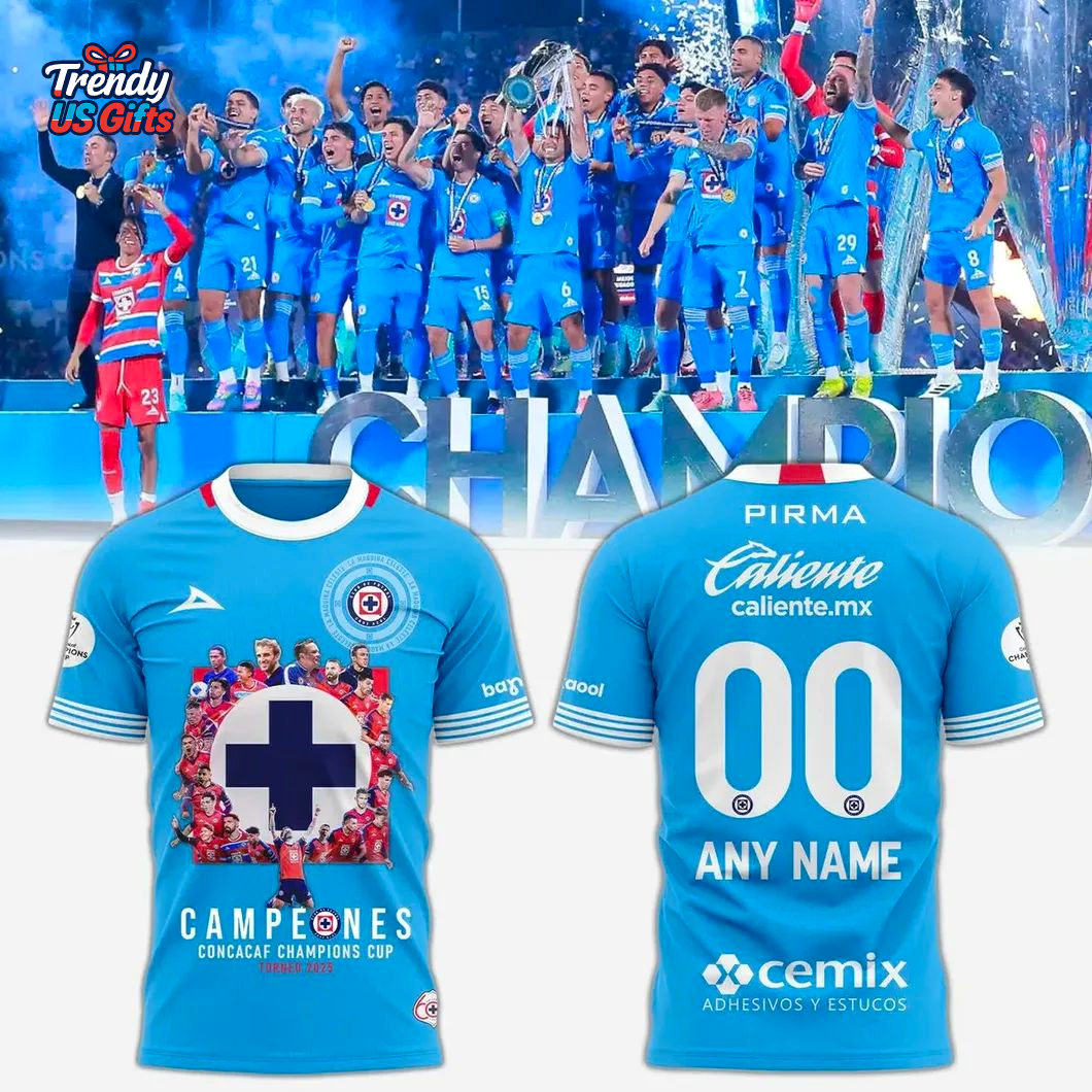 Cruz Azul 2025 Concacaf Champions Special Shirt Cruz Azul 2025 Concacaf Champions Special Shirt