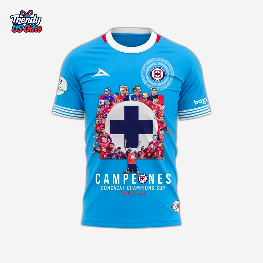Cruz Azul 2025 Concacaf Champions Special Shirt Cruz Azul 2025 Concacaf Champions Special Shirt
