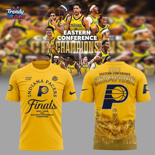 Indiana Pacers Eastern Conference Champions 2025 For Fans T-Shirt