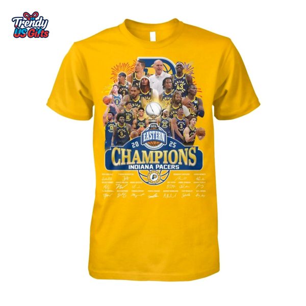 Indiana Paces Eastern Champions 2025 For Fans T-Shirt