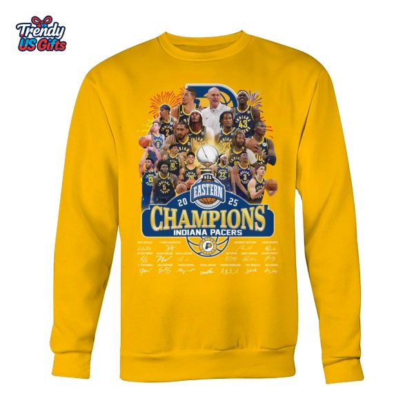 Indiana Paces Eastern Champions 2025 For Fans T-Shirt