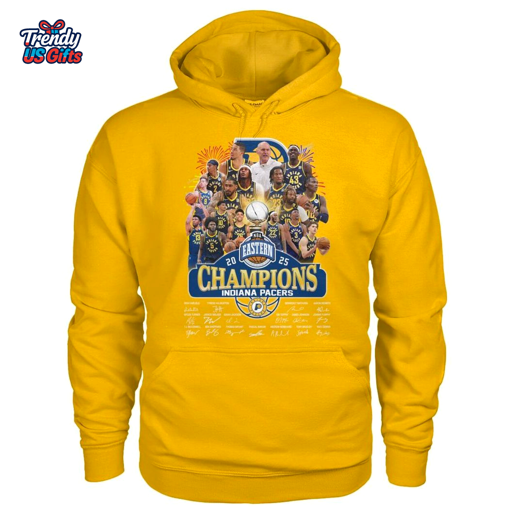 Indiana Paces Eastern Champions 2025 For Fans T-Shirt Indiana Paces Eastern Champions 2025 For Fans T-Shirt