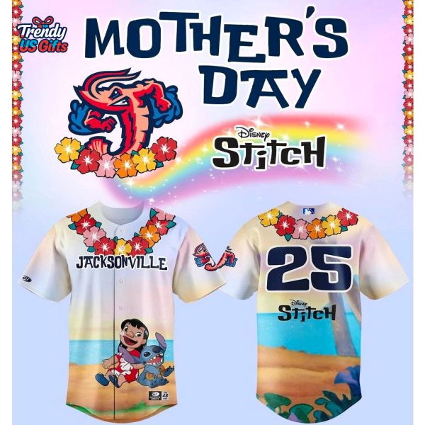 Jacksonville Jumbo Shrimp Lilo & Stitch 2025 Jersey