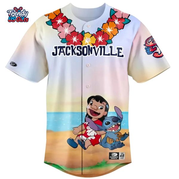 Jacksonville Jumbo Shrimp Lilo & Stitch 2025 Jersey