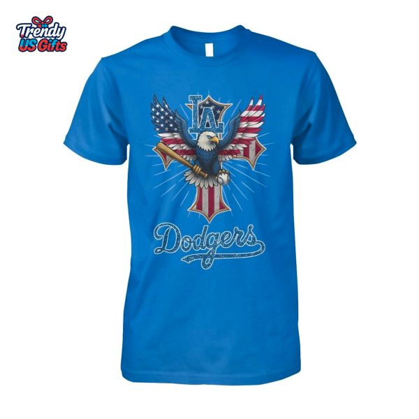 Los Angeles Dodgers American Eagle For Fans T-Shirt