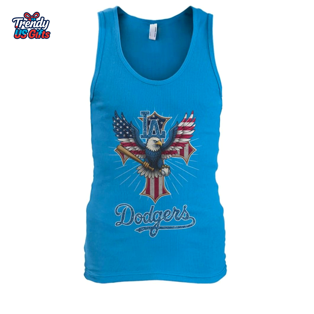 Los Angeles Dodgers American Eagle For Fans T-Shirt Los Angeles Dodgers American Eagle For Fans T-Shirt