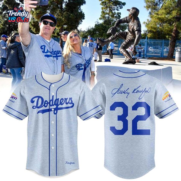 Los Angeles Dodgers Sandy Koufax Brooklyn Special 2025 Custom Jersey