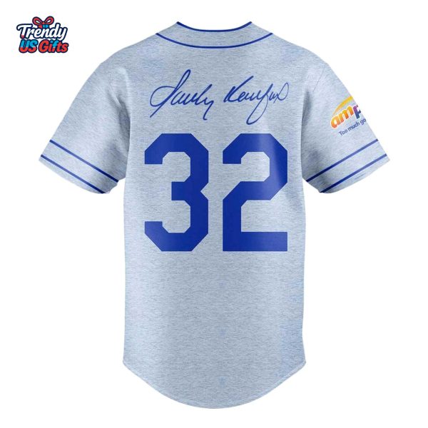 Los Angeles Dodgers Sandy Koufax Brooklyn Special 2025 Custom Jersey