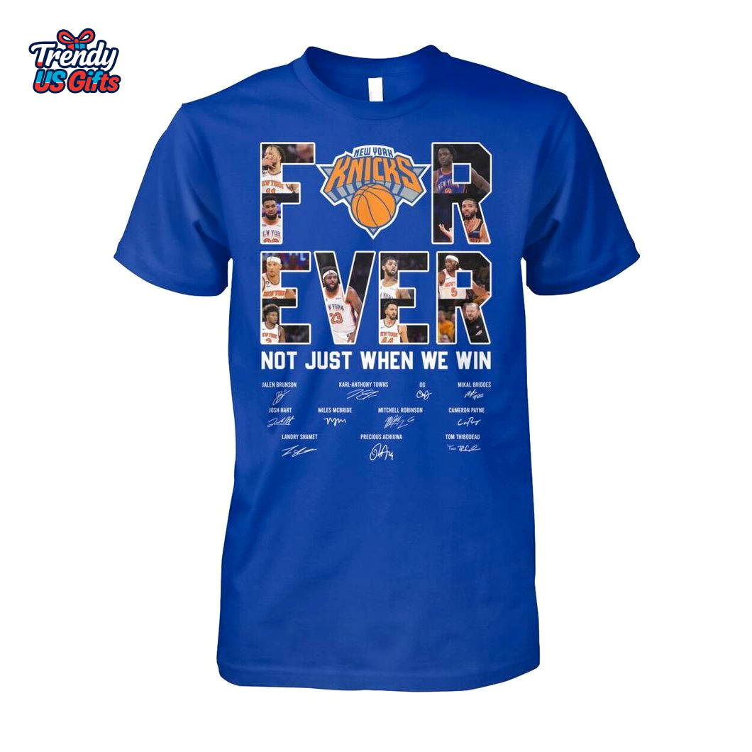 New York Kicks Forever Not Just When We Win 2025 T-Shirt New York Kicks Forever Not Just When We Win 2025 T-Shirt