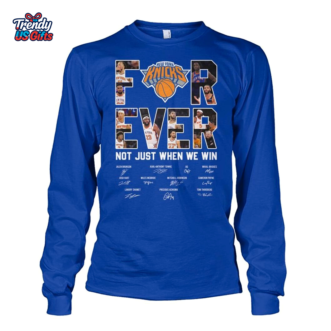 New York Kicks Forever Not Just When We Win 2025 T-Shirt New York Kicks Forever Not Just When We Win 2025 T-Shirt