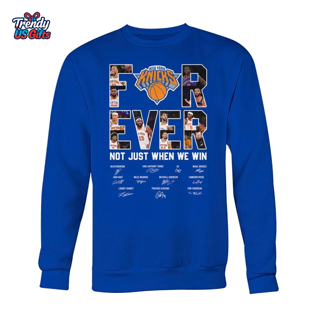 New York Kicks Forever Not Just When We Win 2025 T-Shirt New York Kicks Forever Not Just When We Win 2025 T-Shirt