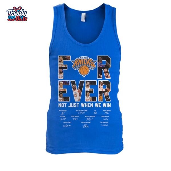 New York Kicks Forever Not Just When We Win 2025 T-Shirt