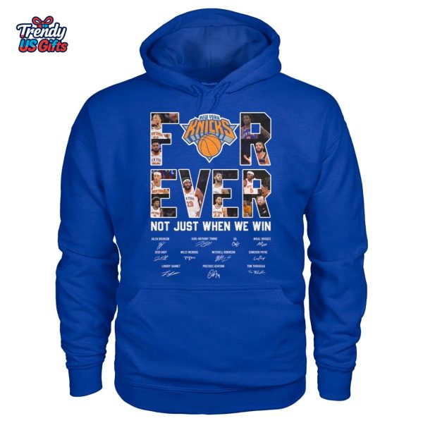 New York Kicks Forever Not Just When We Win 2025 T-Shirt