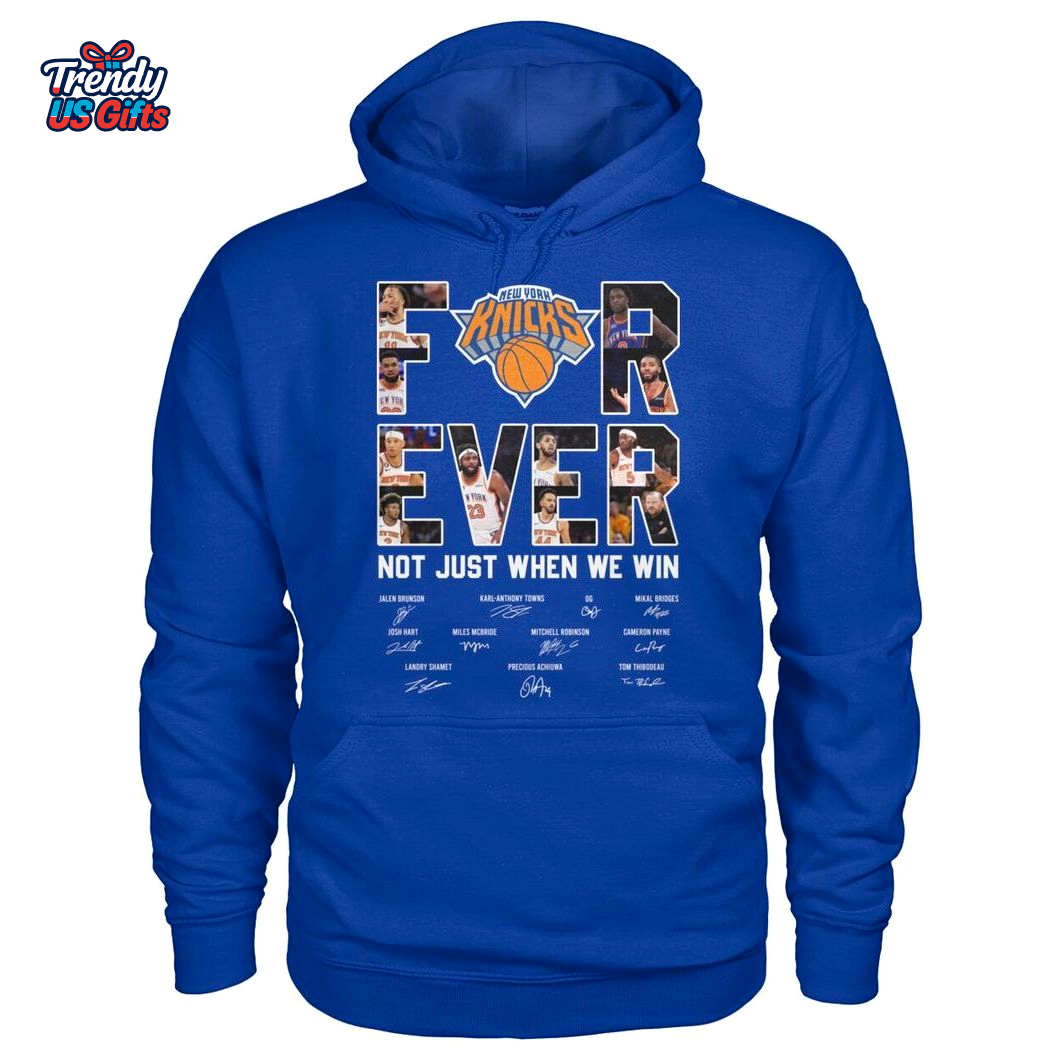 New York Kicks Forever Not Just When We Win 2025 T-Shirt New York Kicks Forever Not Just When We Win 2025 T-Shirt