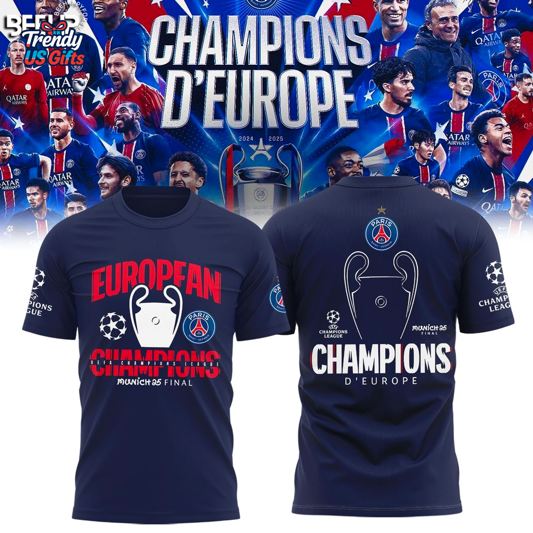 Paris Saint Germain UEFA Champions 2025 Special Edition Hoodie Paris Saint Germain UEFA Champions 2025 Special Edition Hoodie