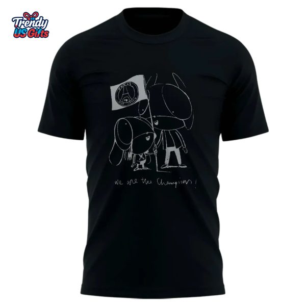 Paris Saint Germain x Coach Luis Enrique We Are The Champion 2025 T-Shirt