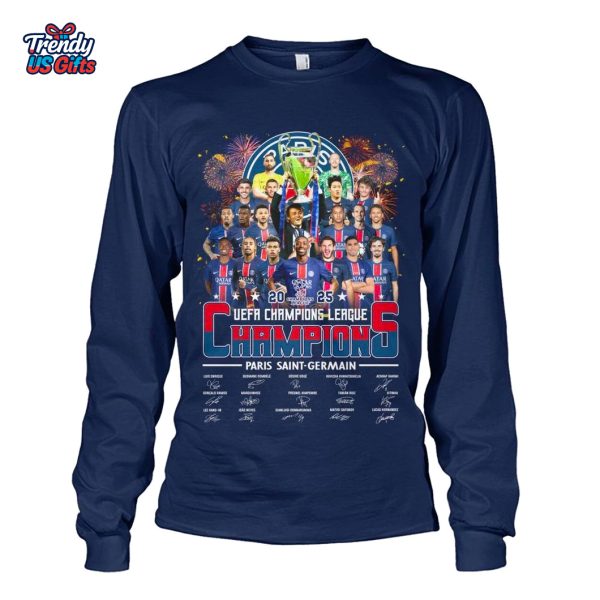 Paris Saint German UEFA Champions League 2025 T-Shirt