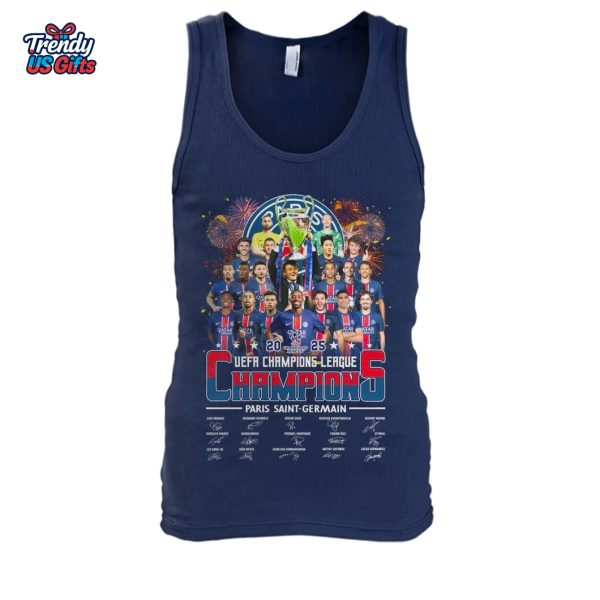 Paris Saint German UEFA Champions League 2025 T-Shirt