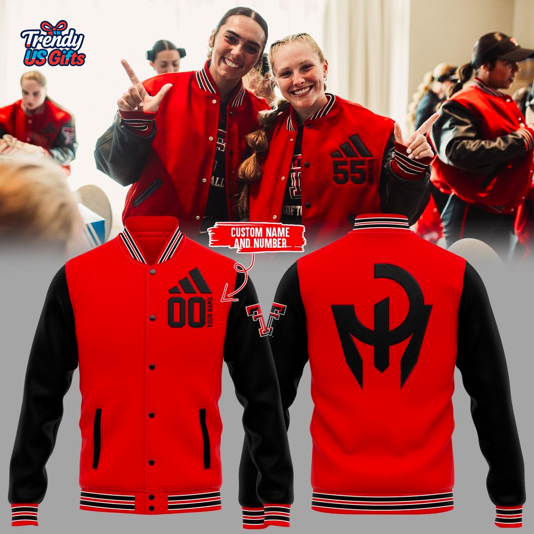 Patrick Mahomes Gifts Texas Tech Softball 2025 New Baseball Jacket Patrick Mahomes Gifts Texas Tech Softball 2025 New Baseball Jacket