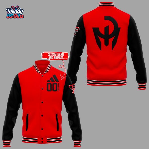 Patrick Mahomes Gifts Texas Tech Softball 2025 New Baseball Jacket