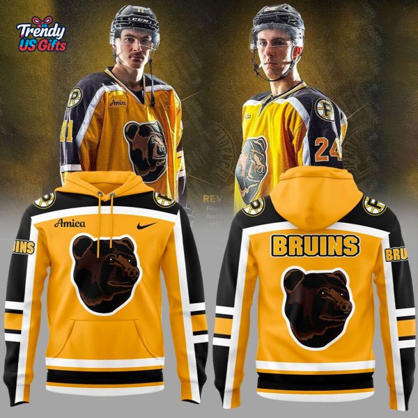 Providence Bruins Reverse Retro Pooh Bear 2025 Special Hoodie
