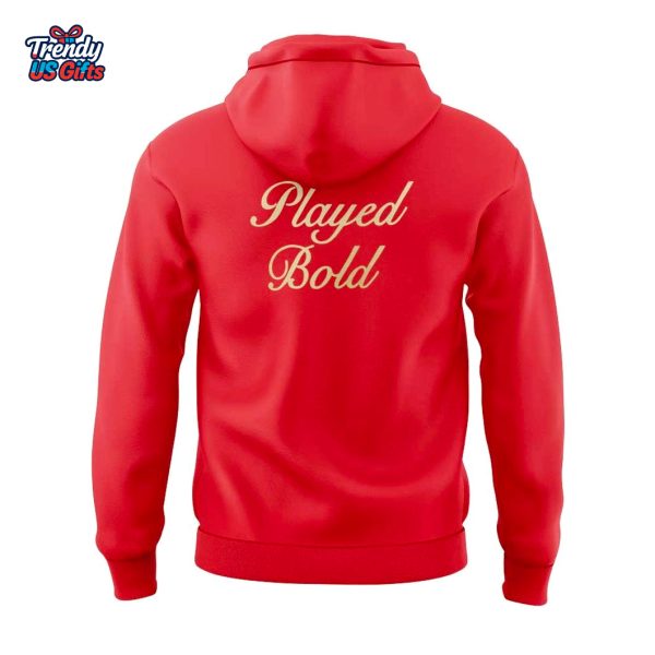 RCB 2025 Champions Tata Indian Premier League For Fans Red Hoodie