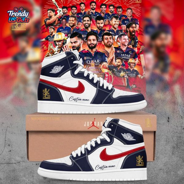RCB Champion 2025 Tata Indian Premier League Air Jordan 1