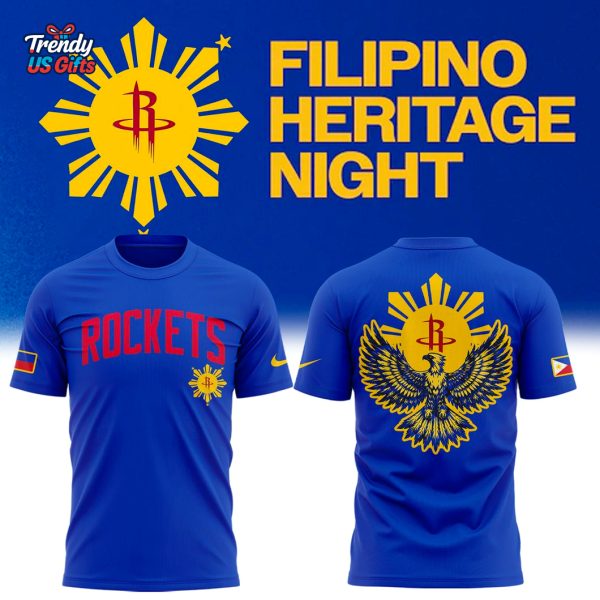 Rockets Philipino Heritage Night 2025 Shirt