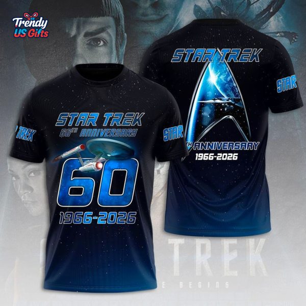 Star Trek 60th Anniversary 1966-2026 T-Shirt